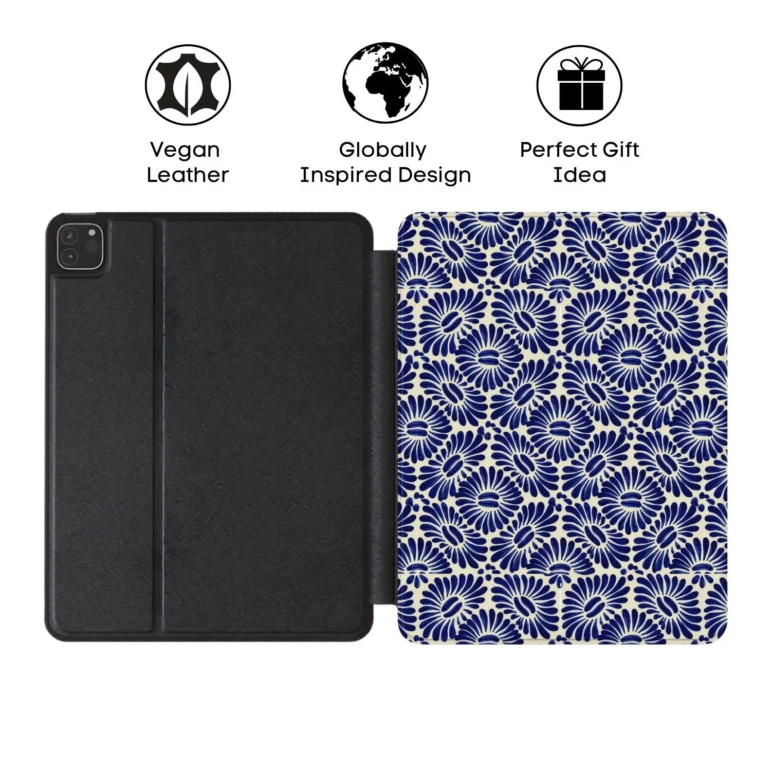 Tlaxcala Talavera Tile iPad Case - The Global Wanderer