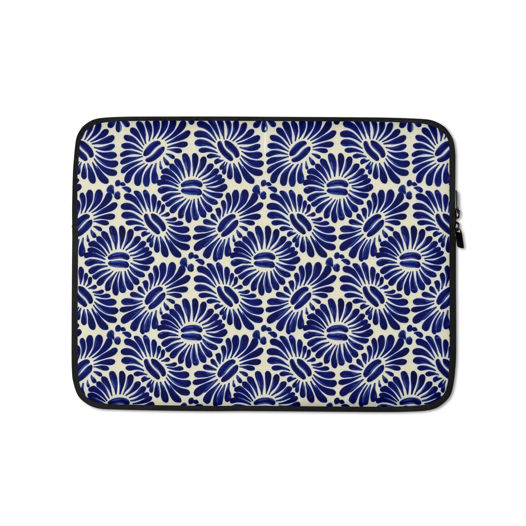 Tlaxcala Talavera Tile Laptop Case - The Global Wanderer