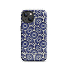 Tlaxcala Talavera Tile MagSafe iPhone Case - The Global Wanderer