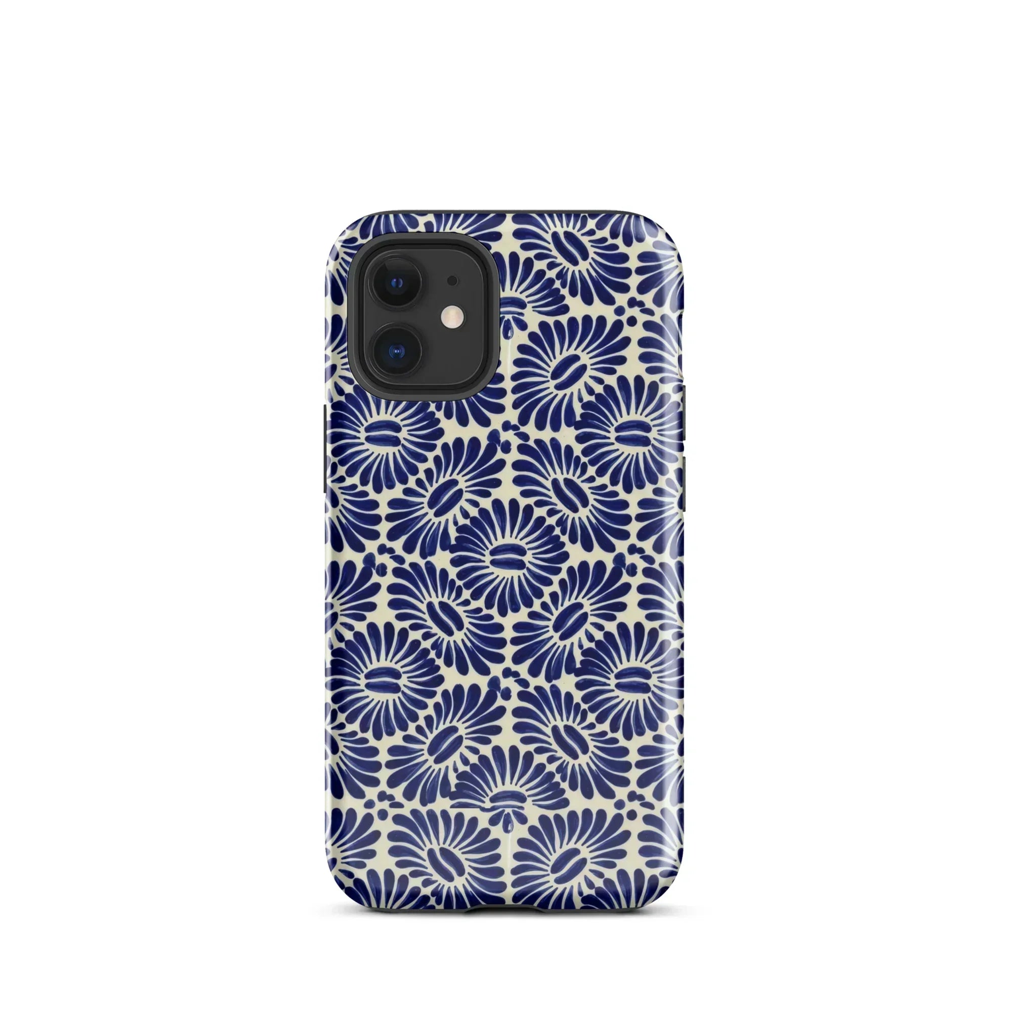 Tlaxcala Talavera Tile MagSafe iPhone Case - The Global Wanderer