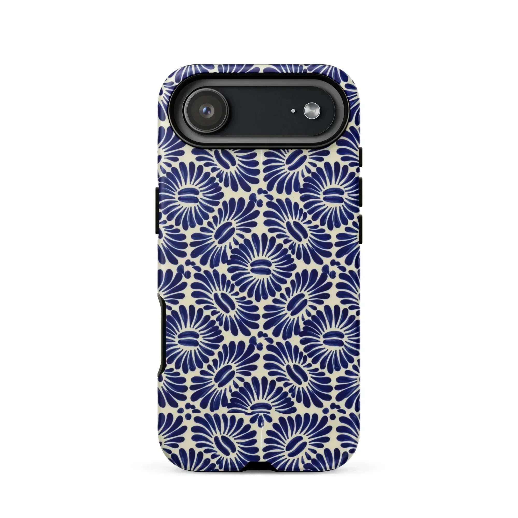 Tlaxcala Talavera Tile MagSafe iPhone Case - The Global Wanderer