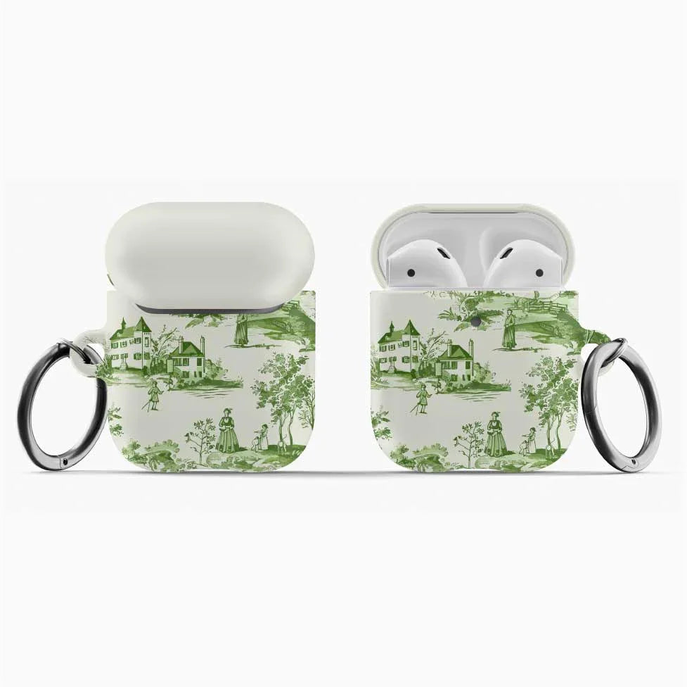 Toile d’Avignon AirPod Case - The Global Wanderer