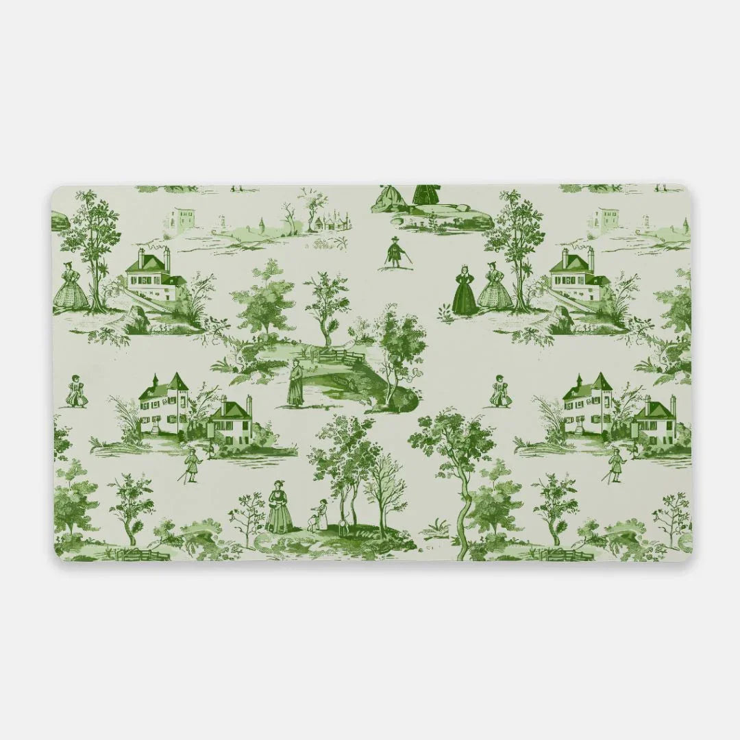 Toile d’Avignon Desk Mat - The Global Wanderer