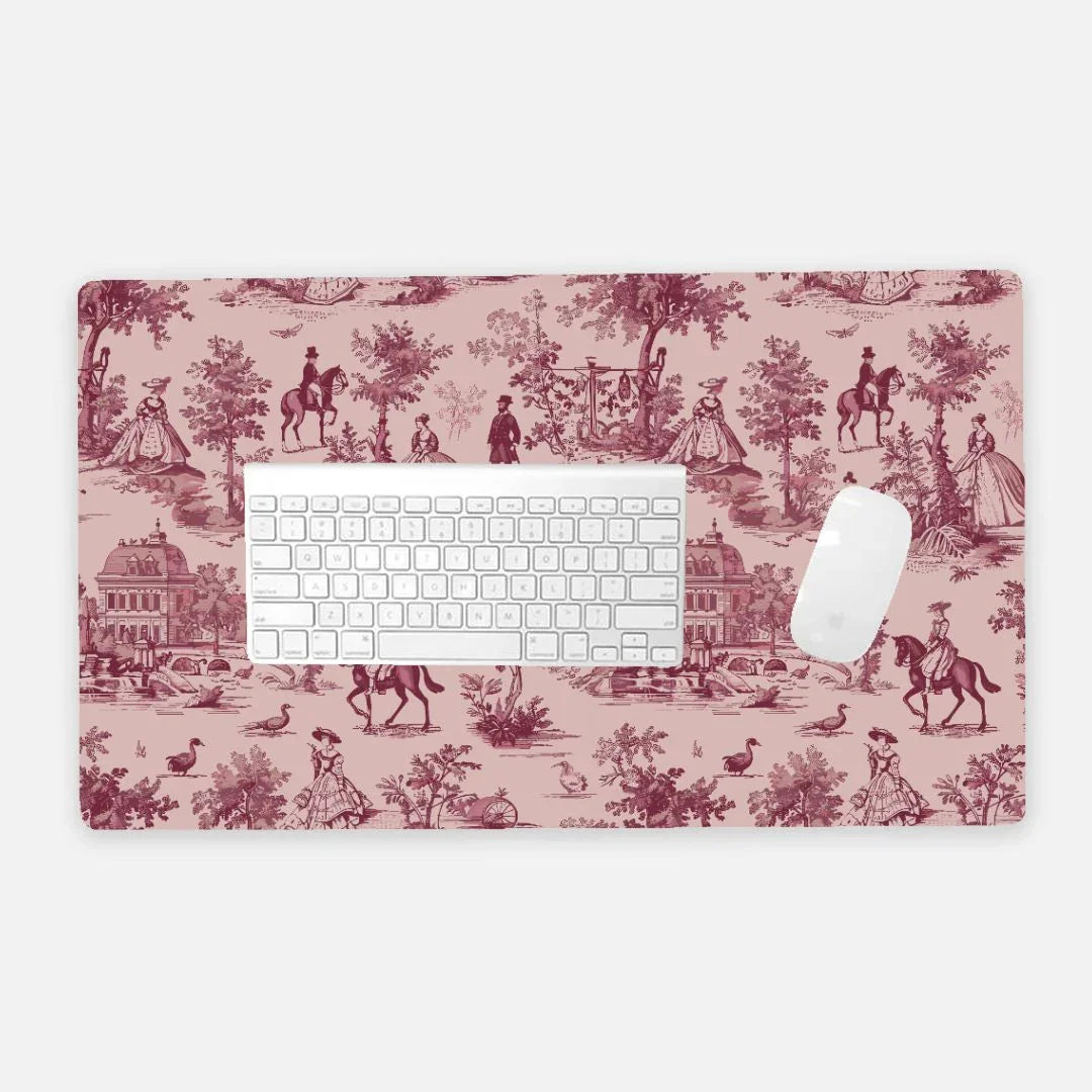 Toile de Paris Desk Mat - The Global Wanderer