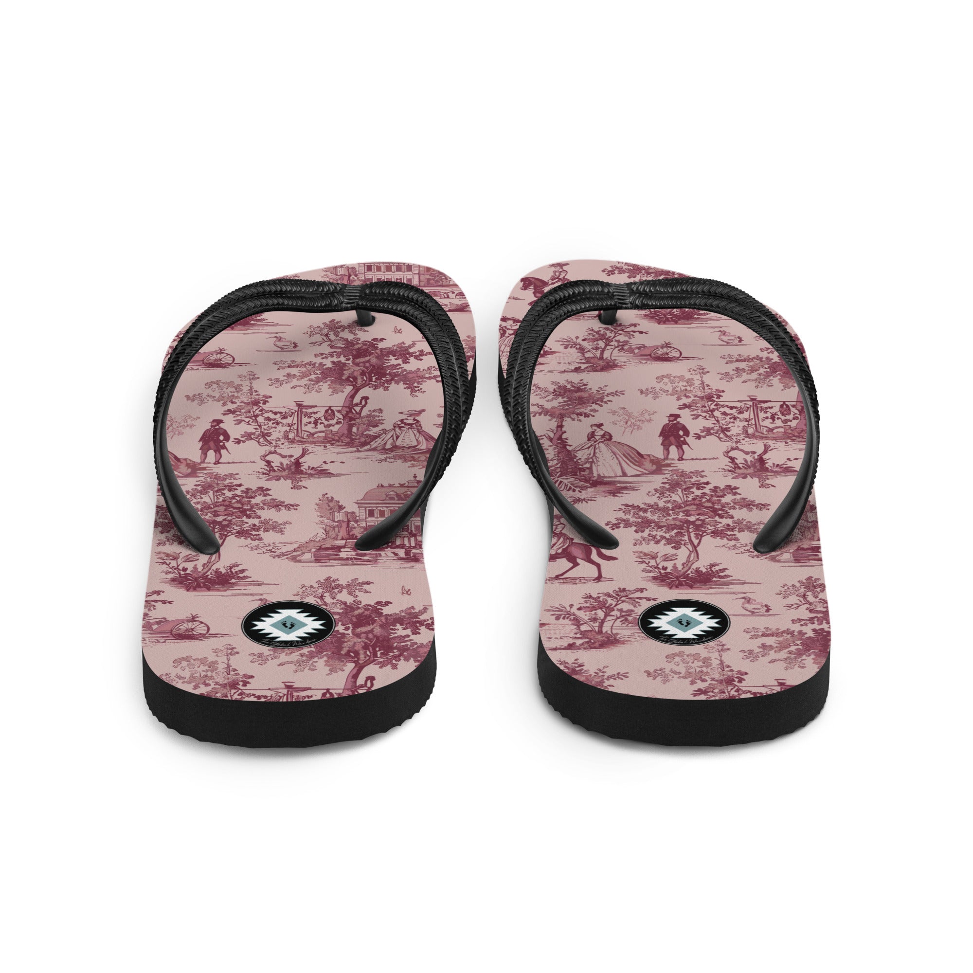 Toile de Paris Flip Flops - The Global Wanderer
