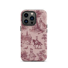 Toile de Paris MagSafe iPhone Case - The Global Wanderer