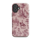 Toile de Paris MagSafe iPhone Case - The Global Wanderer