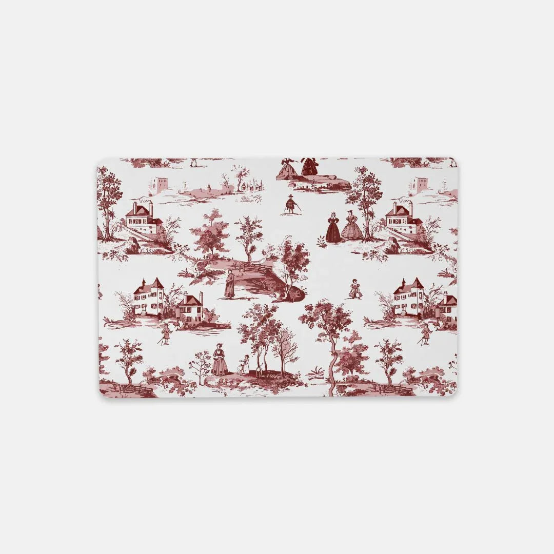 Toile de Rouen Desk Mat - The Global Wanderer
