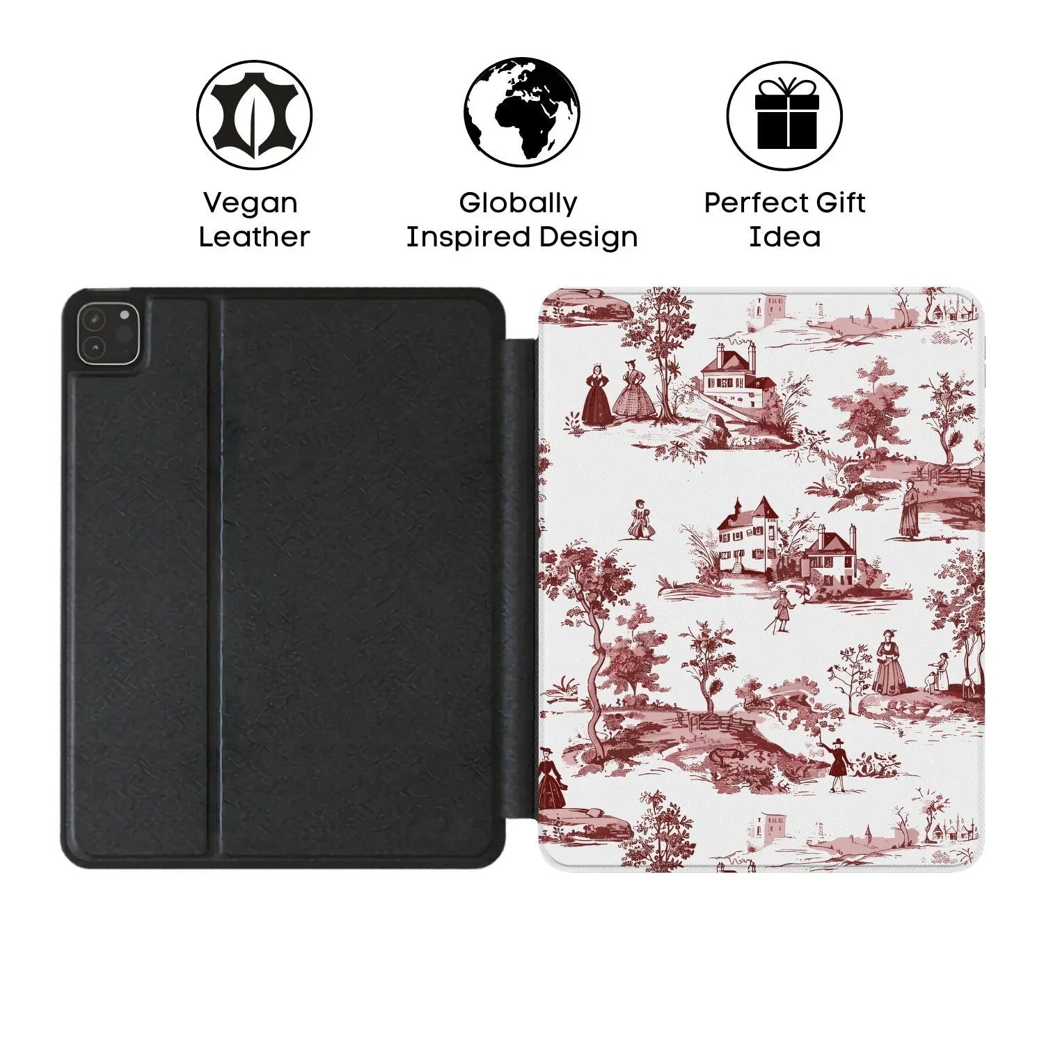Toile de Rouen iPad Case - The Global Wanderer