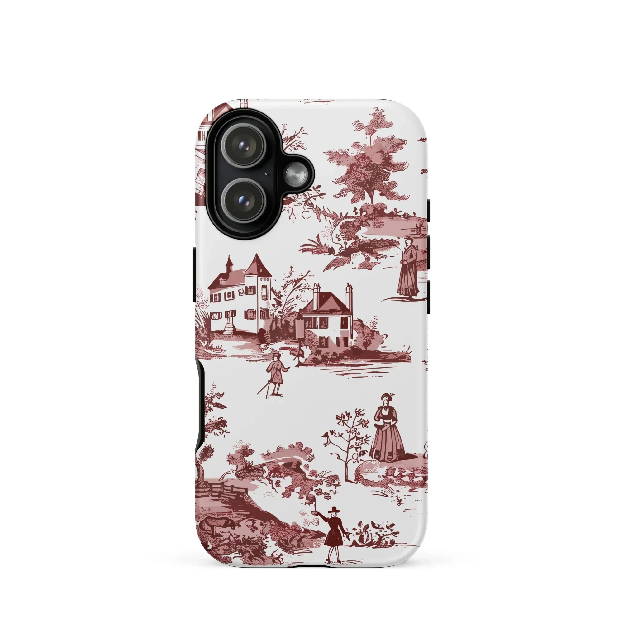 Toile de Rouen iPhone Case - The Global Wanderer