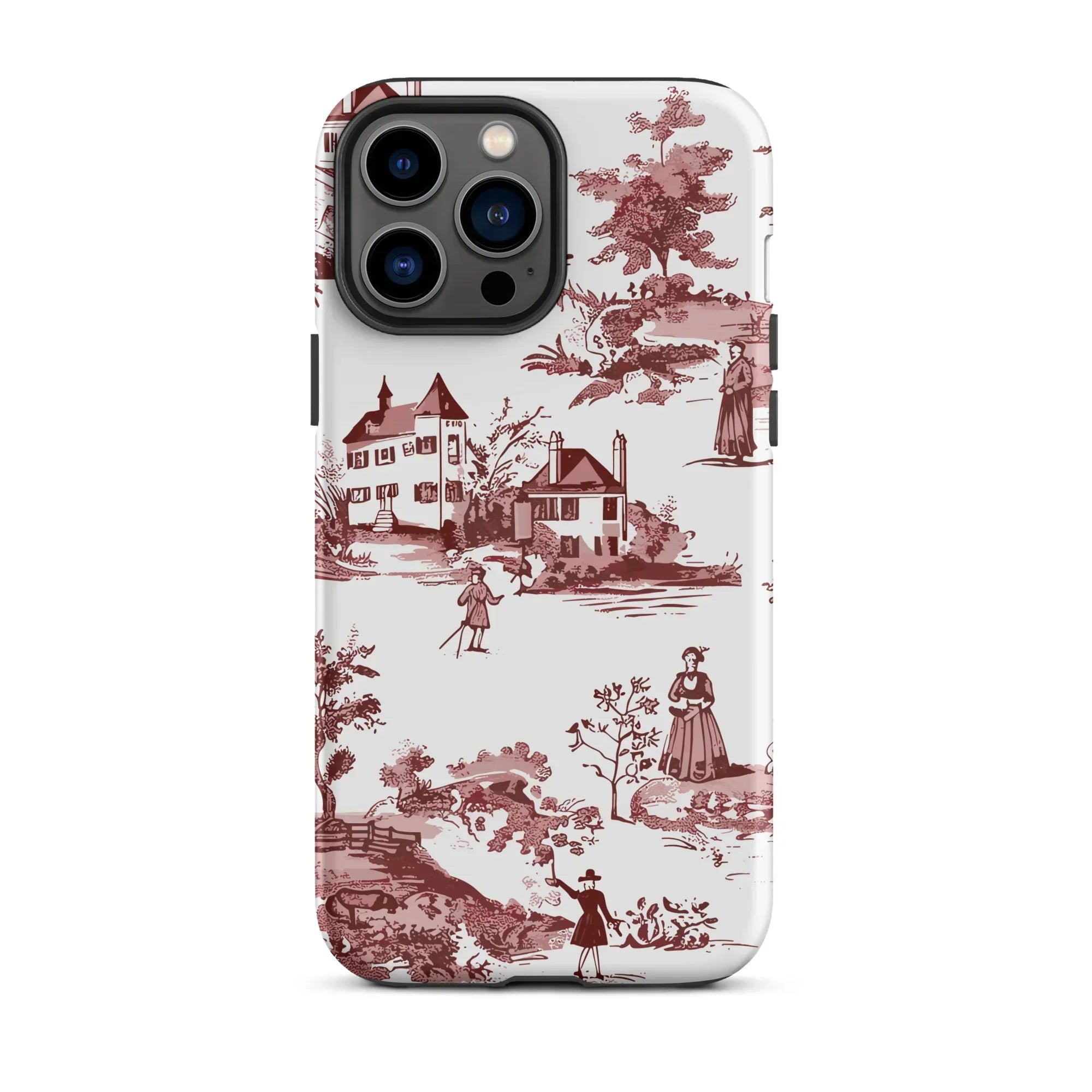 Toile de Rouen MagSafe iPhone Case - The Global Wanderer