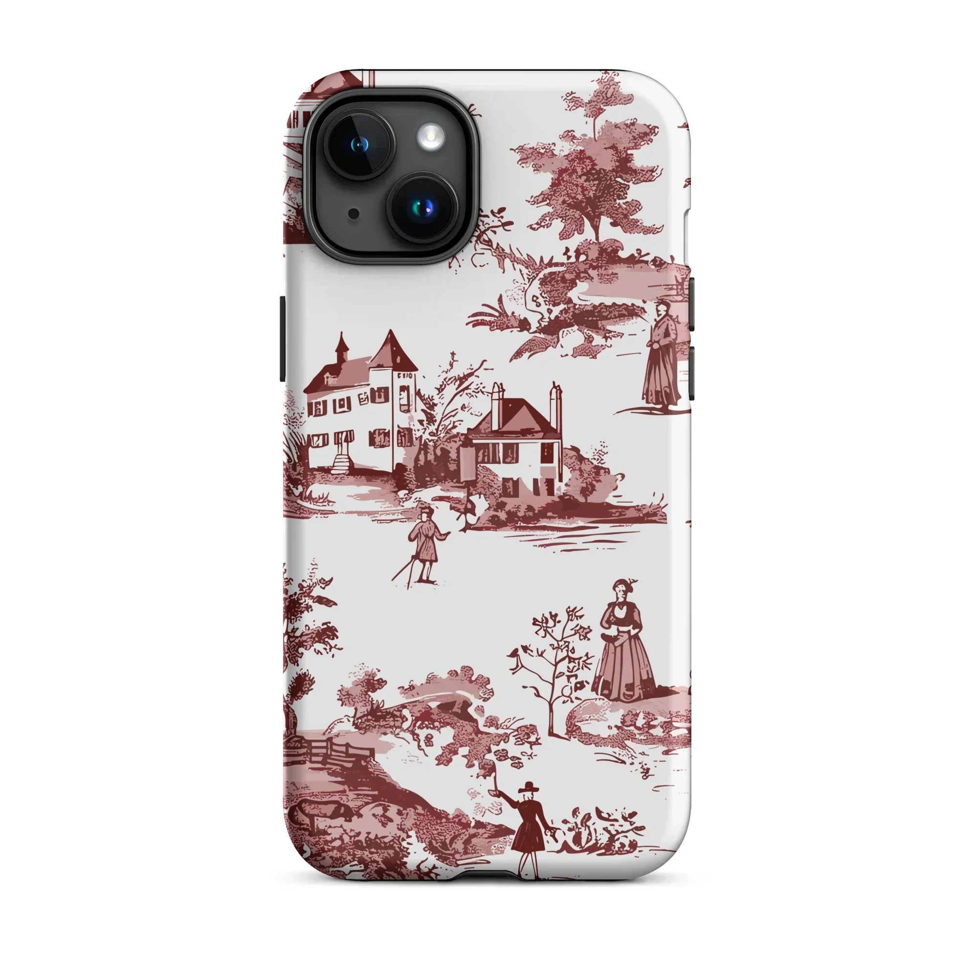 Toile de Rouen MagSafe iPhone Case - The Global Wanderer
