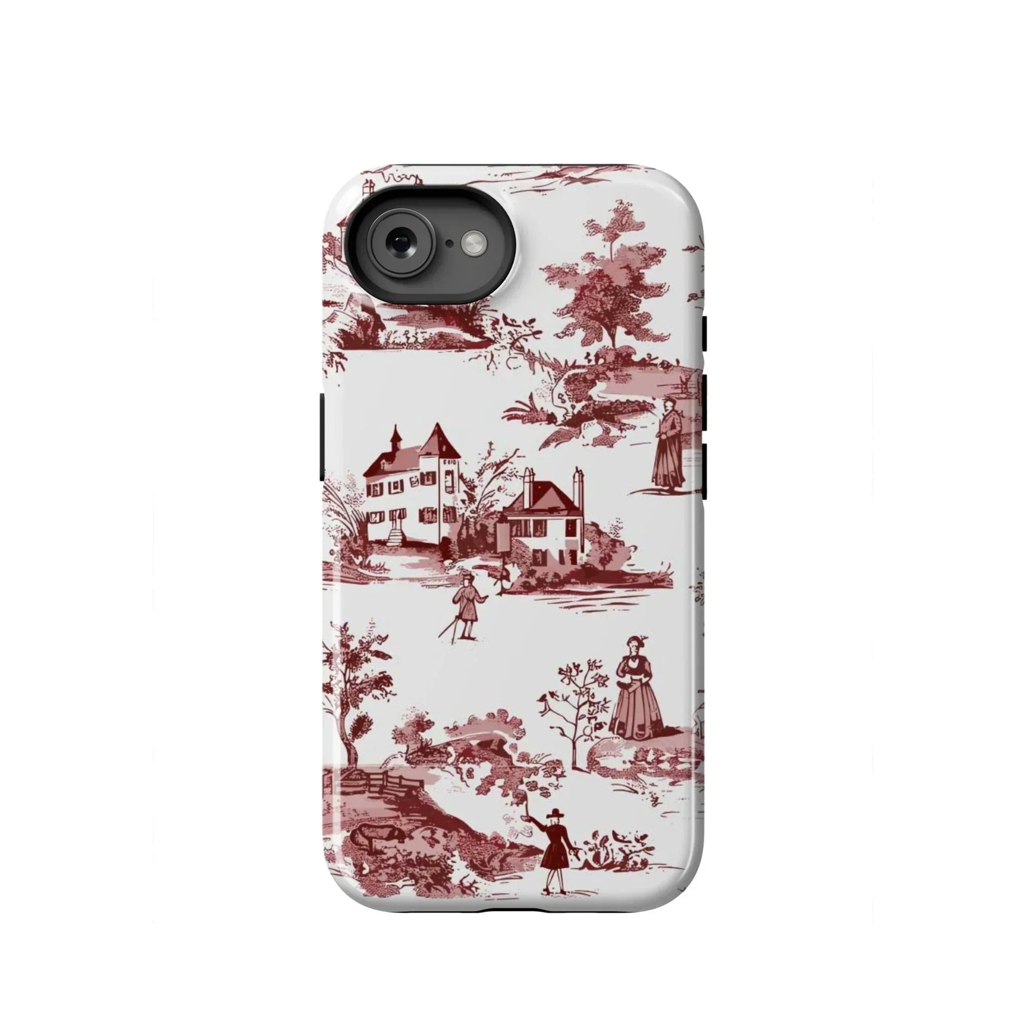 Toile de Rouen iPhone Case - The Global Wanderer