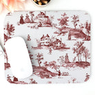 Toile de Rouen Mouse Pad - The Global Wanderer