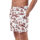Toile de Rouen Recycled Swim Trunks - The Global Wanderer