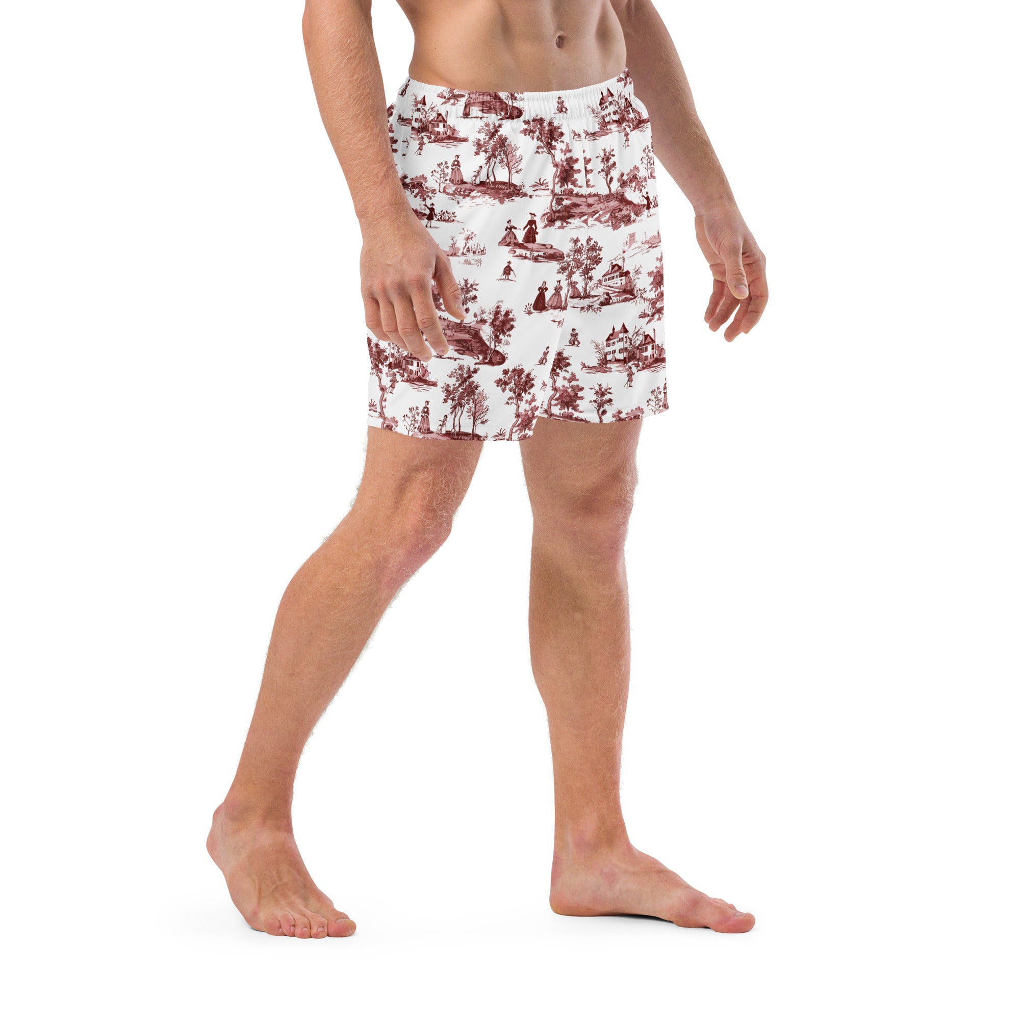 Toile de Rouen Recycled Swim Trunks - The Global Wanderer