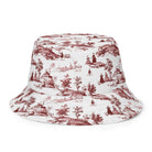 Toile de Rouen Reversible Bucket Hat - The Global Wanderer