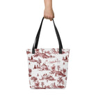 Toile de Rouen Tote Bag - The Global Wanderer