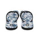 Toile de Versailles Flip Flops - The Global Wanderer