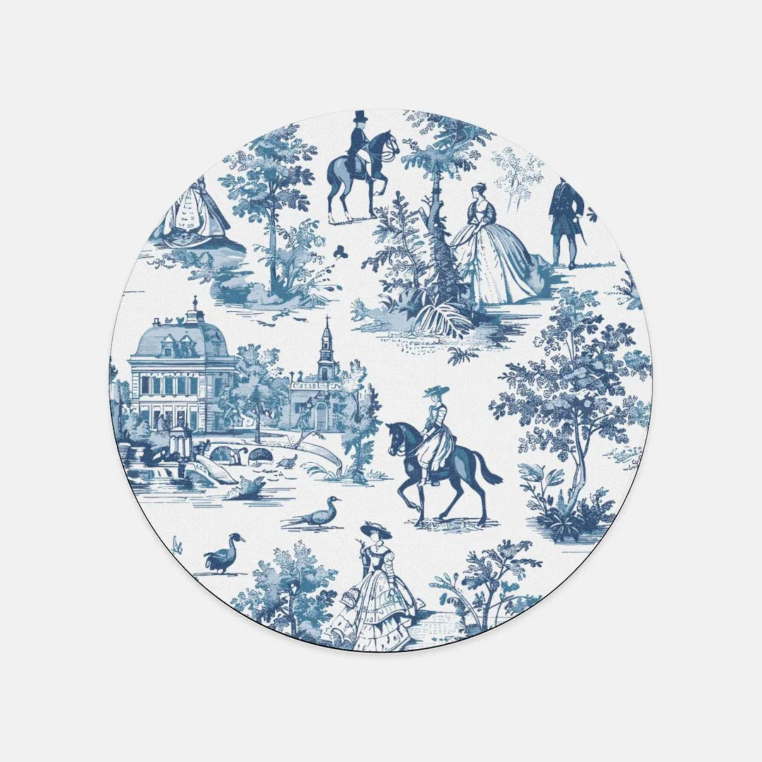 Toile de Versailles Mouse Pad - The Global Wanderer