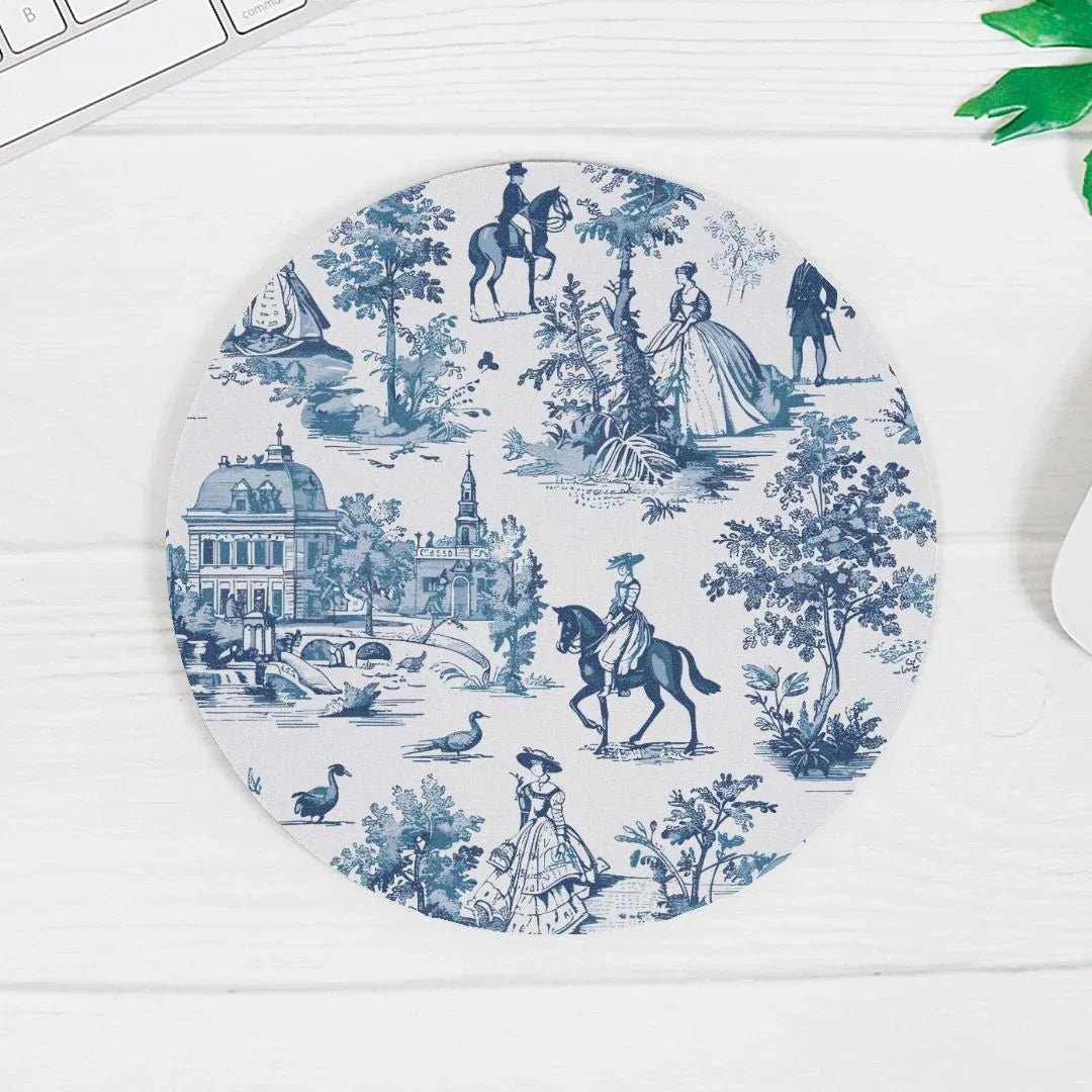 Toile de Versailles Mouse Pad - The Global Wanderer