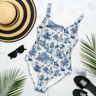 Toile de Versailles One-Piece Swimsuit - The Global Wanderer