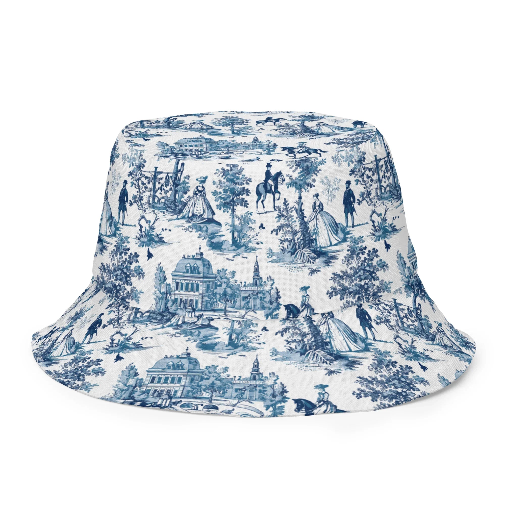 Toile de Versailles Reversible Bucket Hat | Globally Inspired