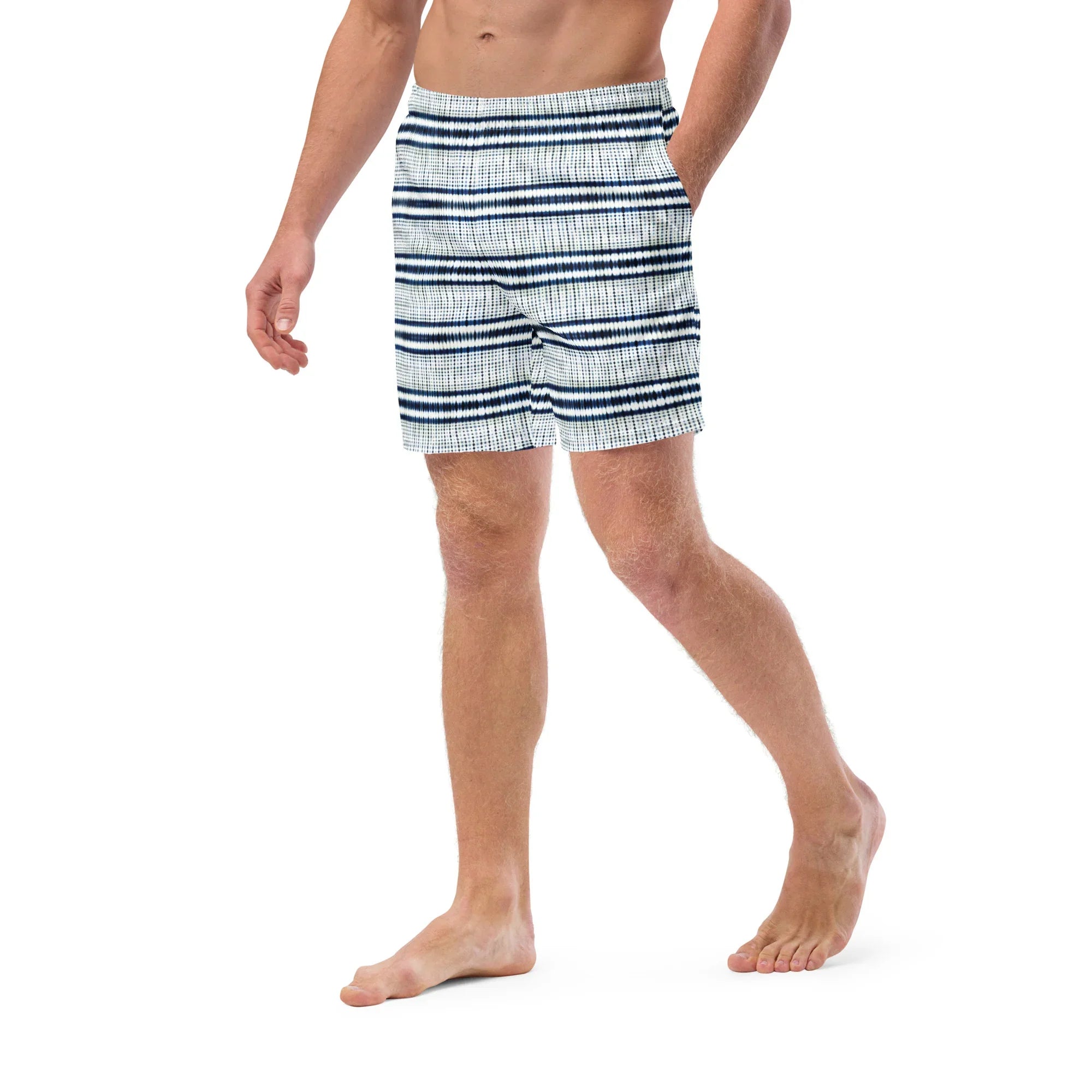 Tokyo Horizon Shibori Recycled Swim Trunks - The Global Wanderer