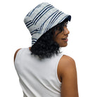 Tokyo Horizon Shibori Reversible Bucket Hat - The Global Wanderer
