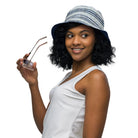 Tokyo Horizon Shibori Reversible Bucket Hat - The Global Wanderer