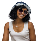 Tokyo Horizon Shibori Reversible Bucket Hat - The Global Wanderer