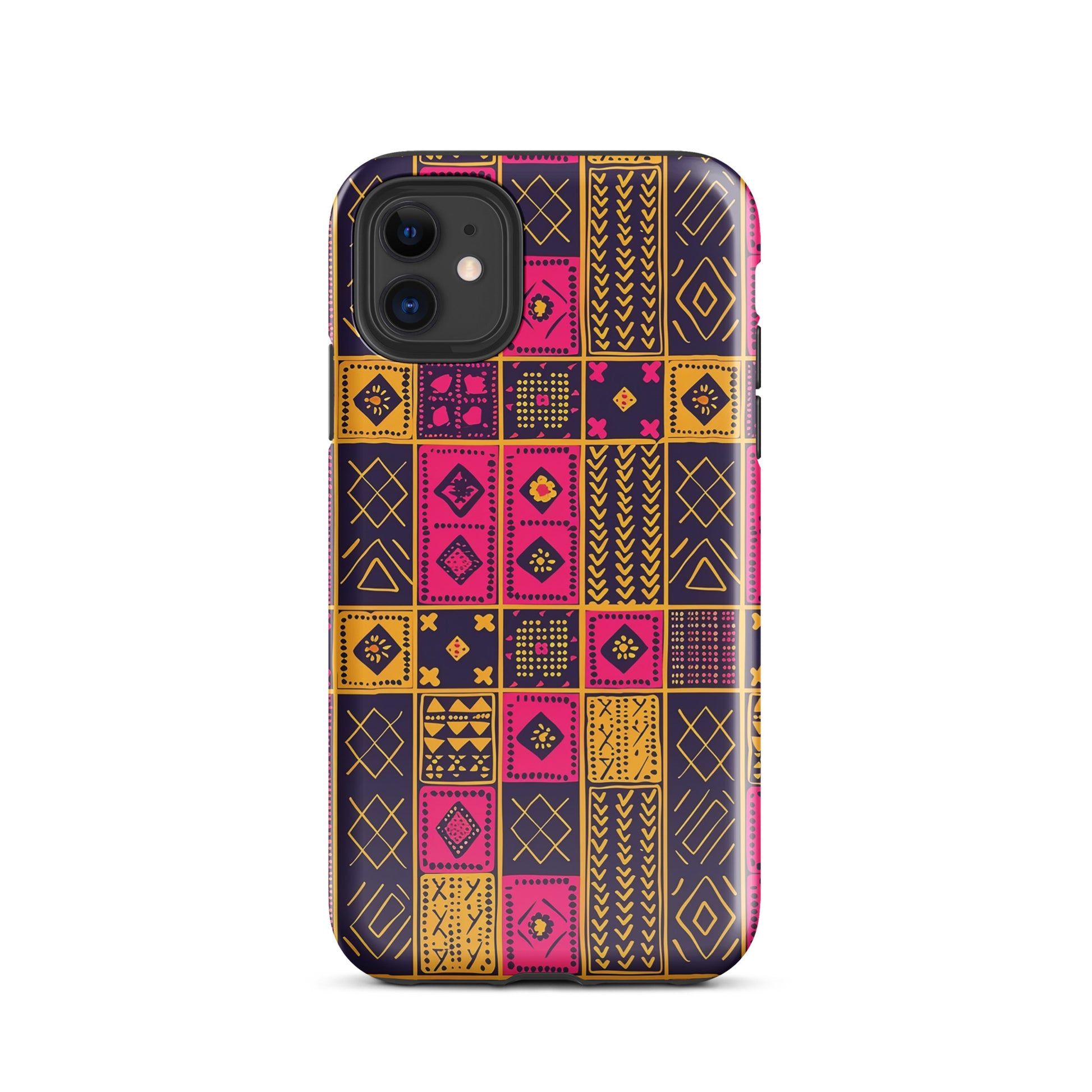 Ghanaian Kente Cloth Tough MagSafe iPhone® Case - The Global Wanderer