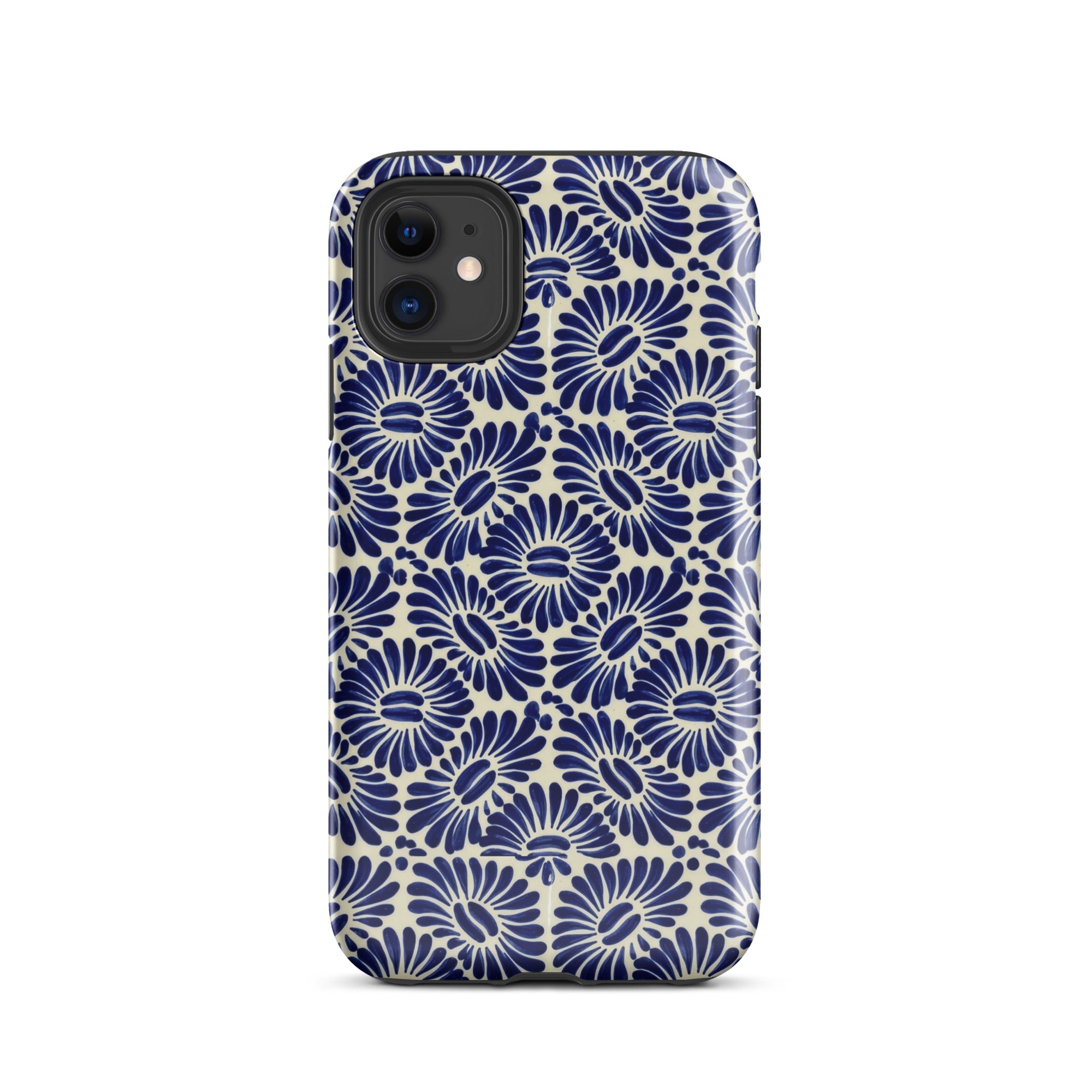 Tlaxcala Talavera Tile MagSafe iPhone Case - The Global Wanderer