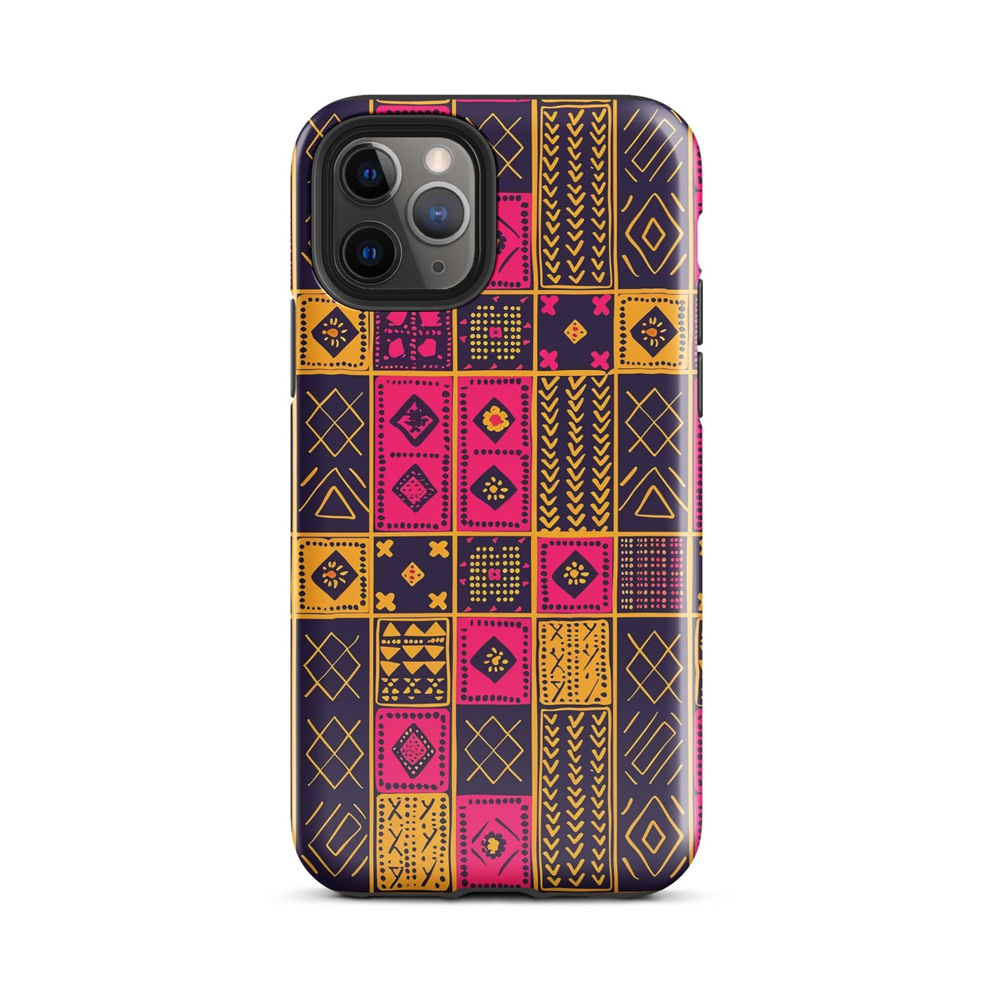 Ghanaian Kente Cloth Tough MagSafe iPhone® Case - The Global Wanderer