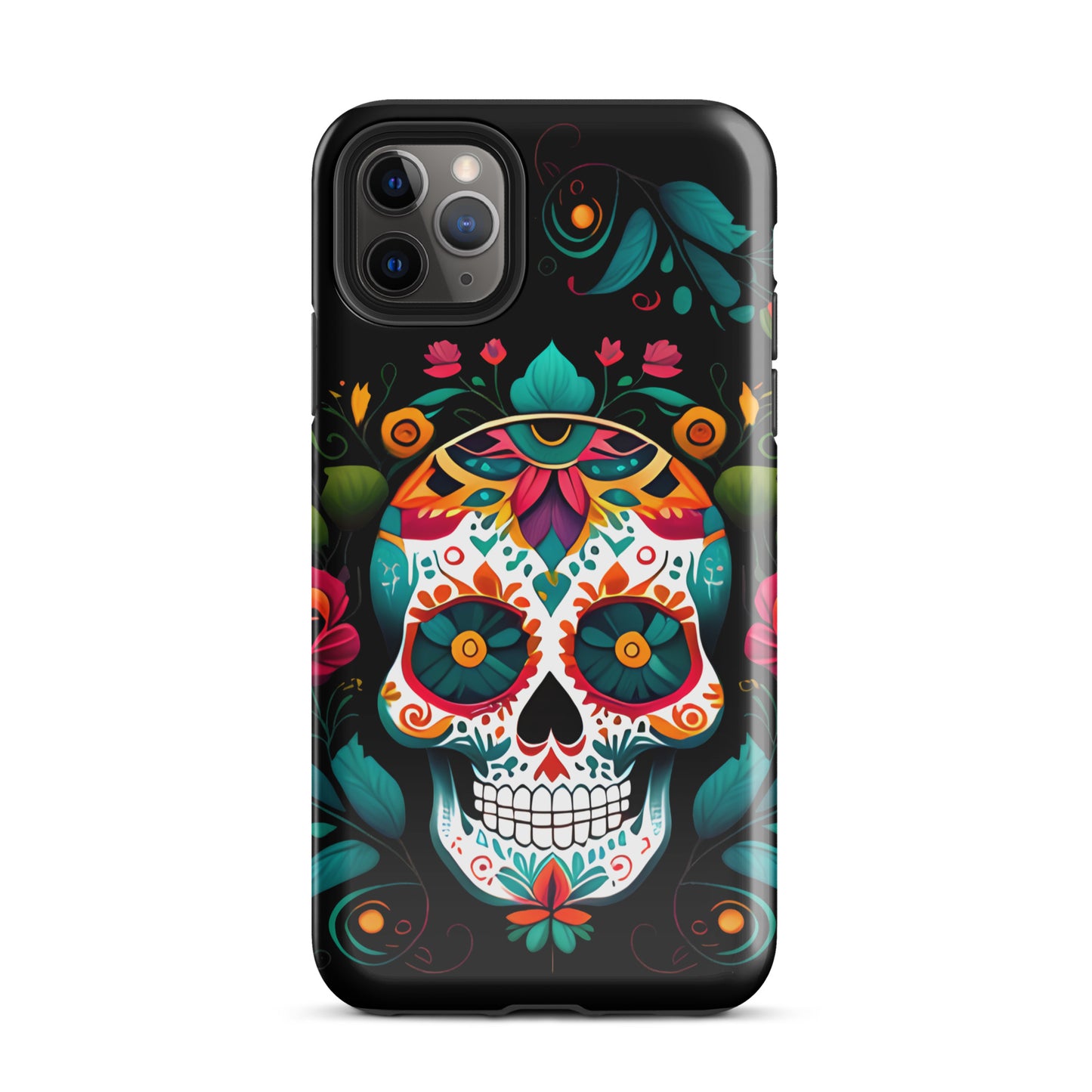 Mexican Sugar Skull Tough iPhone Case
