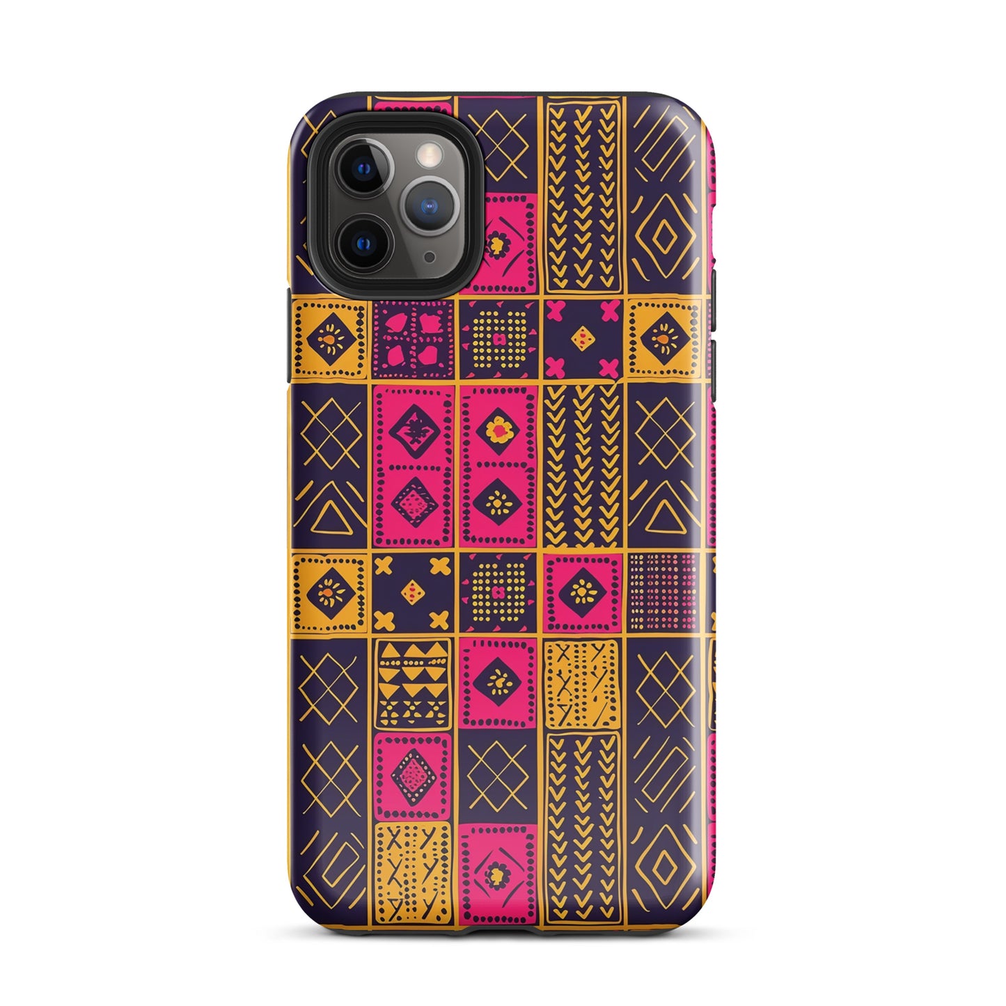 Ghanaian Kente Cloth Tough MagSafe iPhone® Case - The Global Wanderer