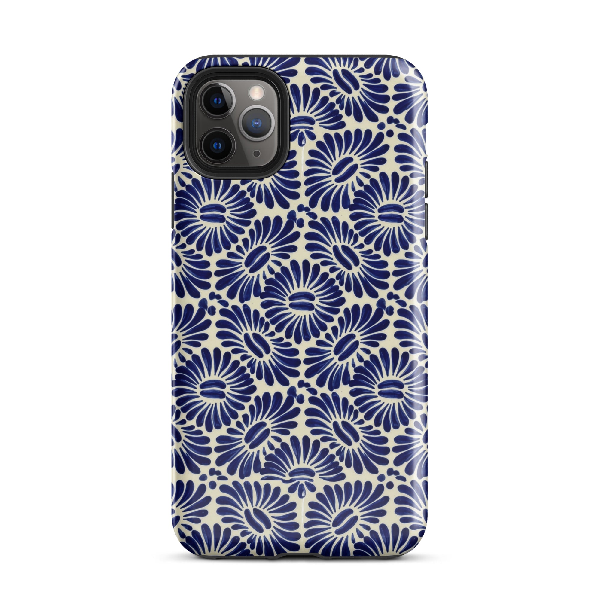 Tlaxcala Talavera Tile MagSafe iPhone Case - The Global Wanderer