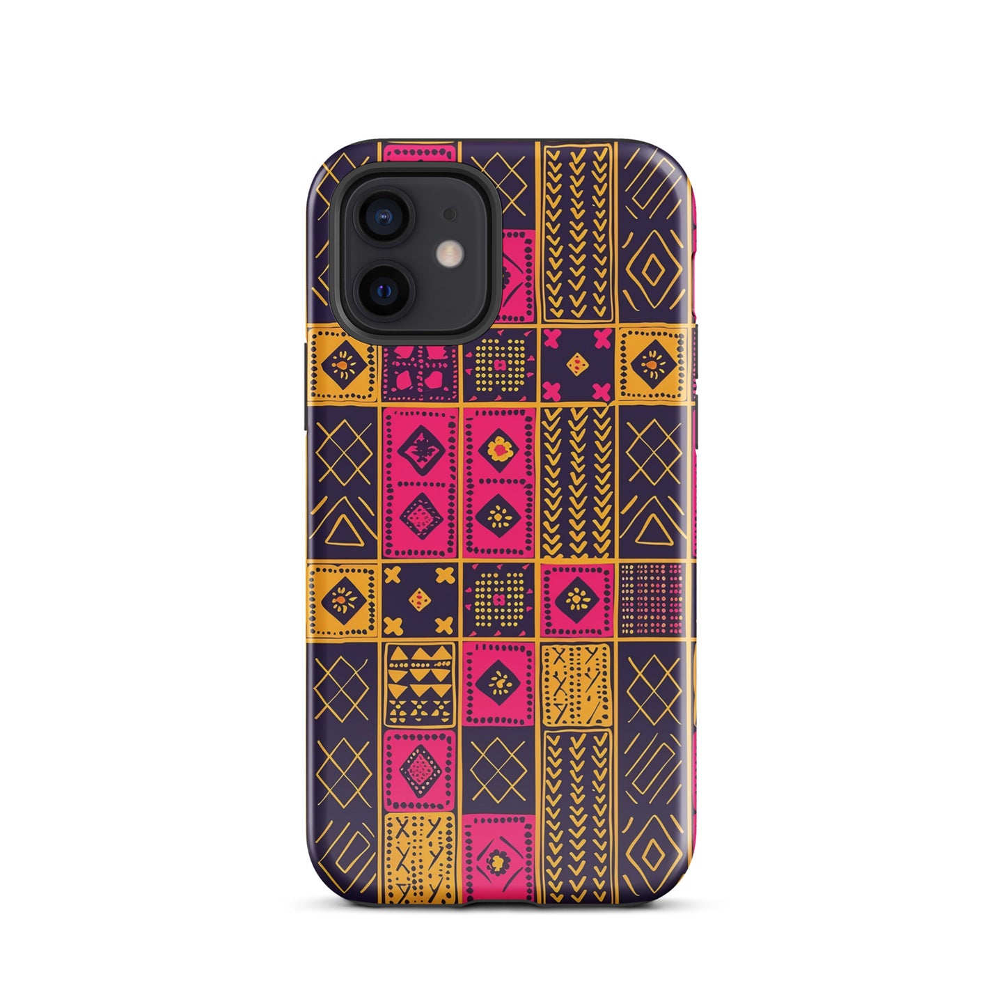 Ghanaian Kente Cloth Tough MagSafe iPhone® Case - The Global Wanderer