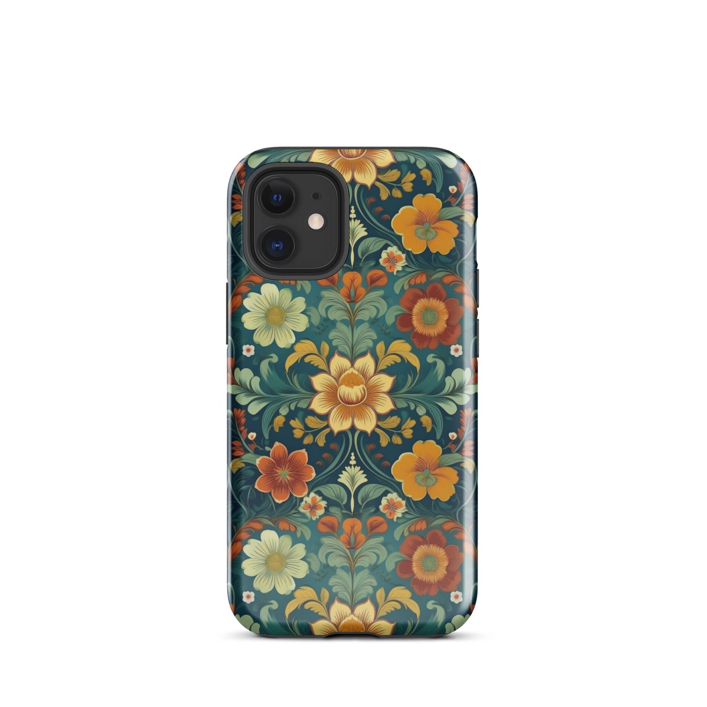 Norwegian Rosemaling Tough MagSafe iPhone® Case - The Global Wanderer