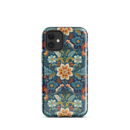 Norwegian Rosemaling Tough MagSafe iPhone® Case - The Global Wanderer