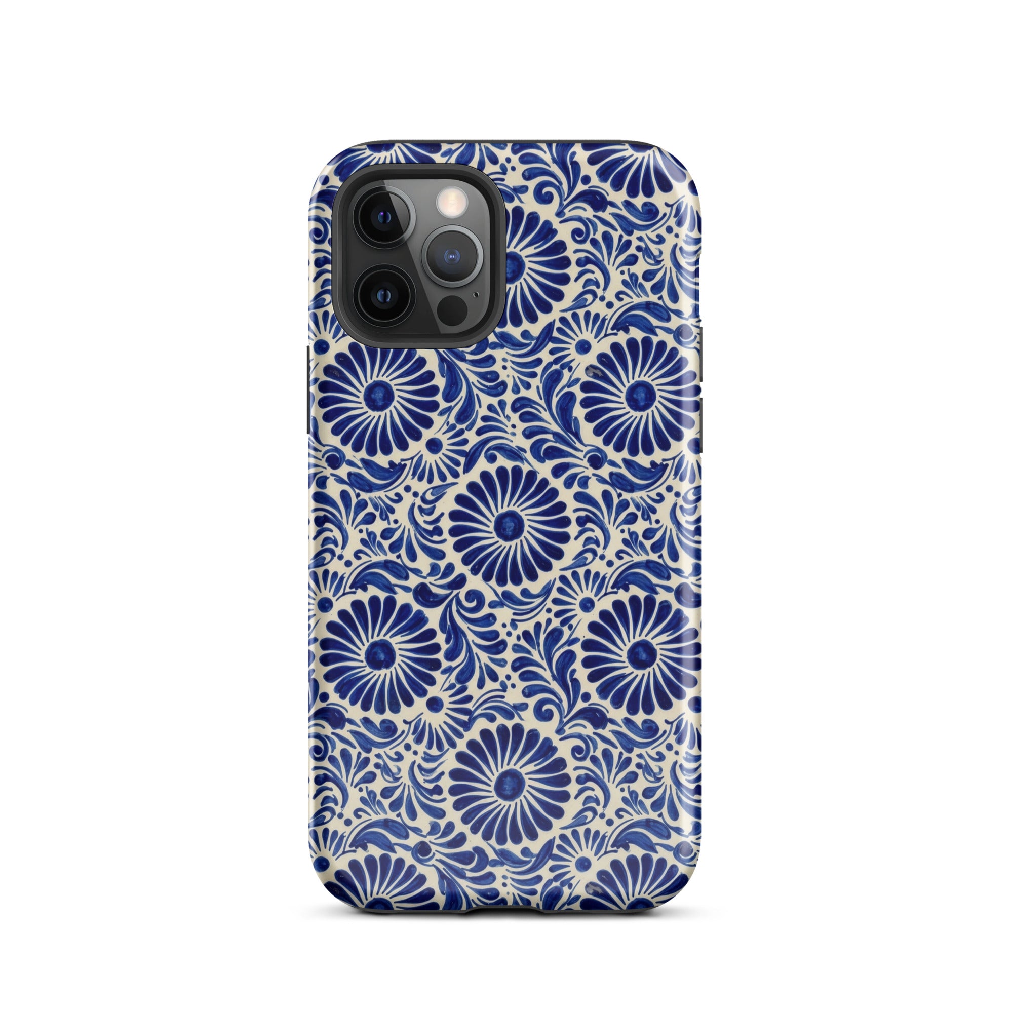 Atlixco Talavera Tile MagSafe iPhone Case - The Global Wanderer