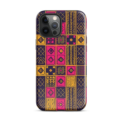 Ghanaian Kente Cloth Tough MagSafe iPhone® Case - The Global Wanderer