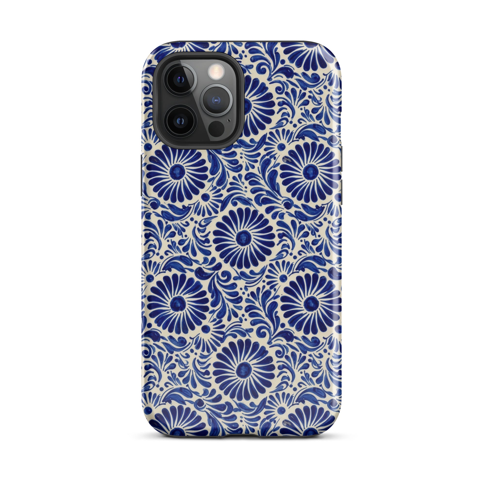 Atlixco Talavera Tile MagSafe iPhone Case - The Global Wanderer