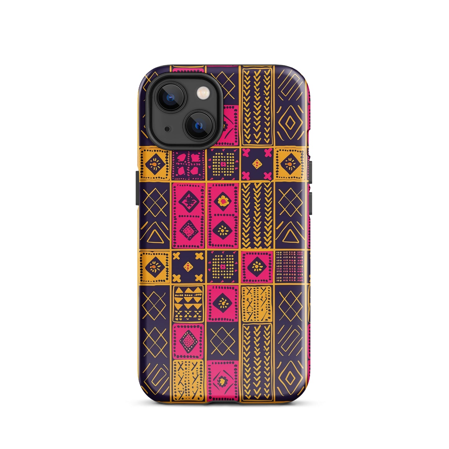 Ghanaian Kente Cloth Tough MagSafe iPhone® Case - The Global Wanderer