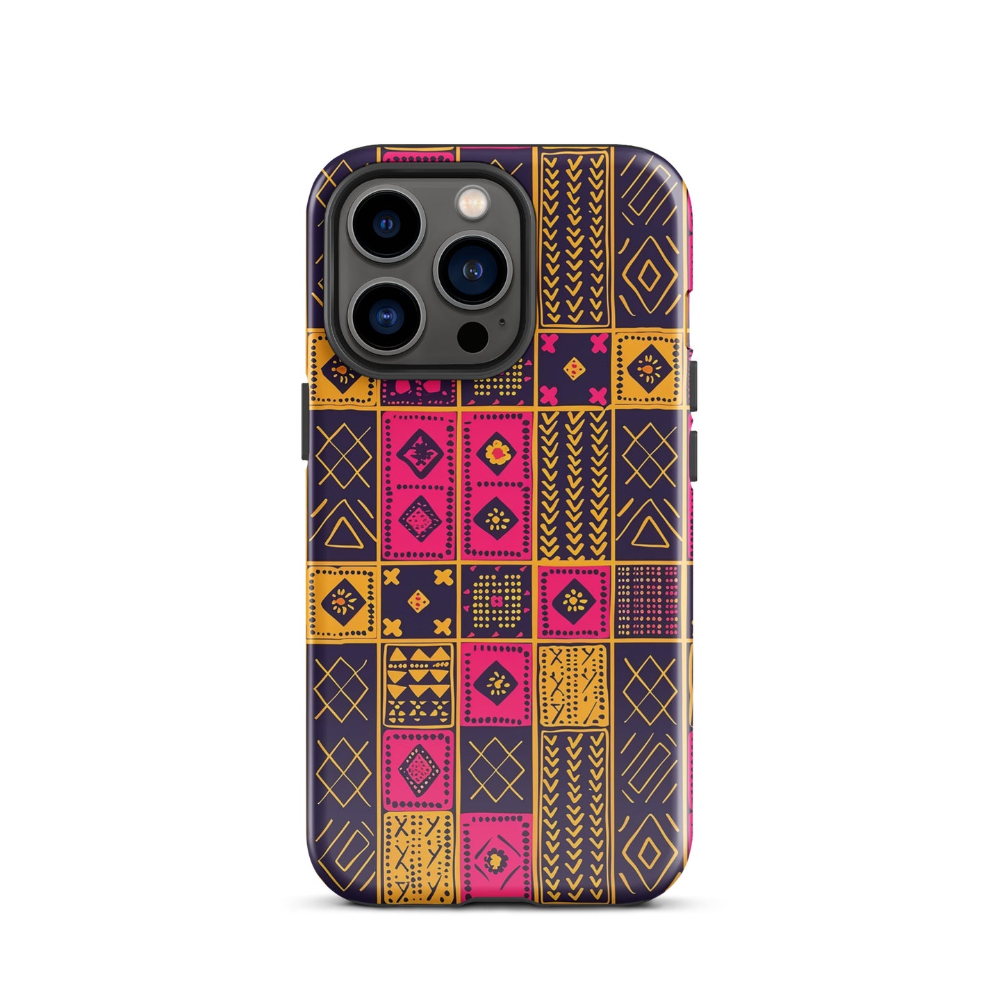 Ghanaian Kente Cloth Tough MagSafe iPhone® Case - The Global Wanderer