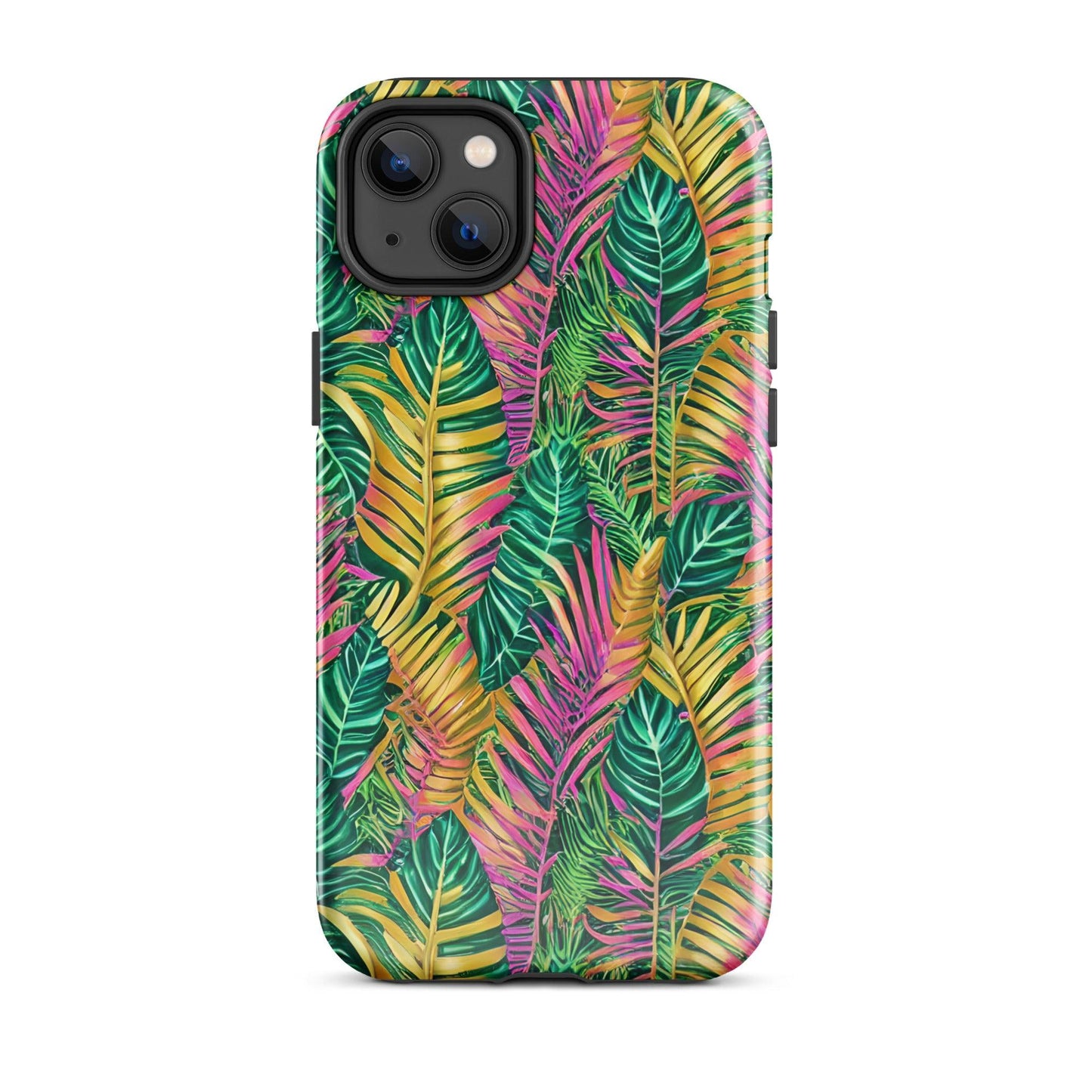 Hawaiian Tropical Leaves Tough iPhone® Case - The Global Wanderer