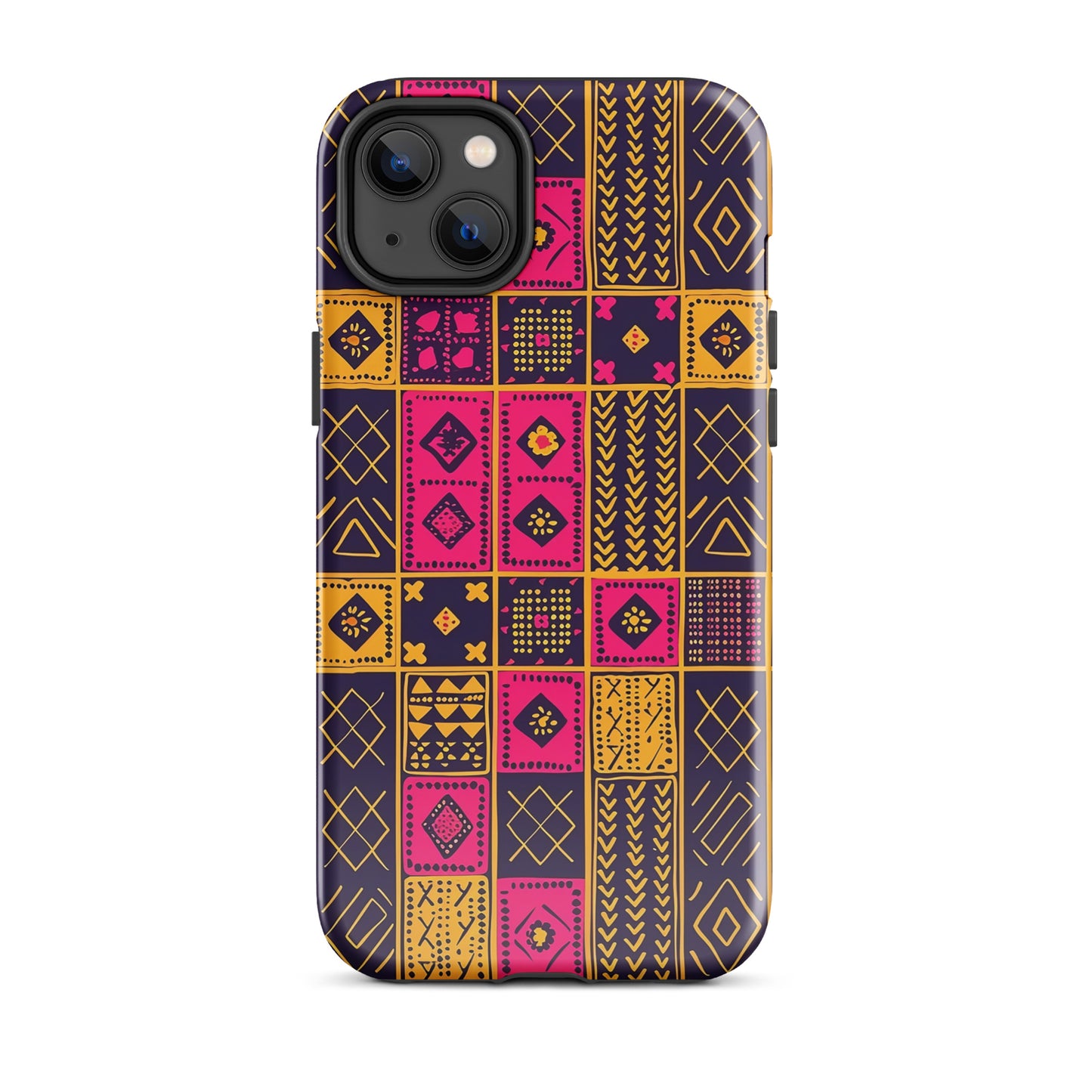 Ghanaian Kente Cloth Tough MagSafe iPhone® Case - The Global Wanderer