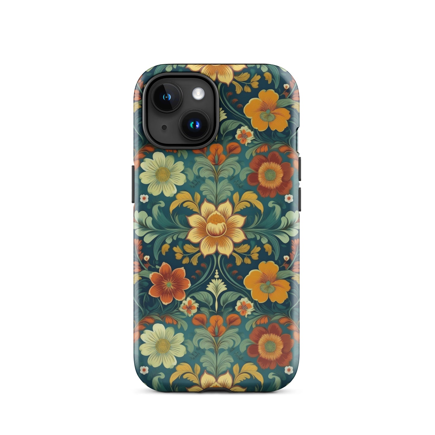 Norwegian Rosemaling Tough MagSafe iPhone® Case - The Global Wanderer