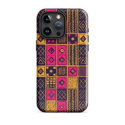 Ghanaian Kente Cloth Tough MagSafe iPhone® Case - The Global Wanderer