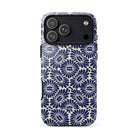 Tlaxcala Talavera Tile MagSafe iPhone Case - The Global Wanderer